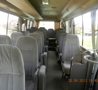 Luxury Toyota Coaster